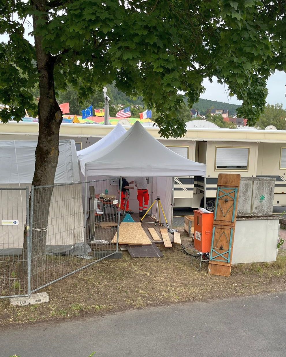 Vorbereitungen zur Festwoche 2025